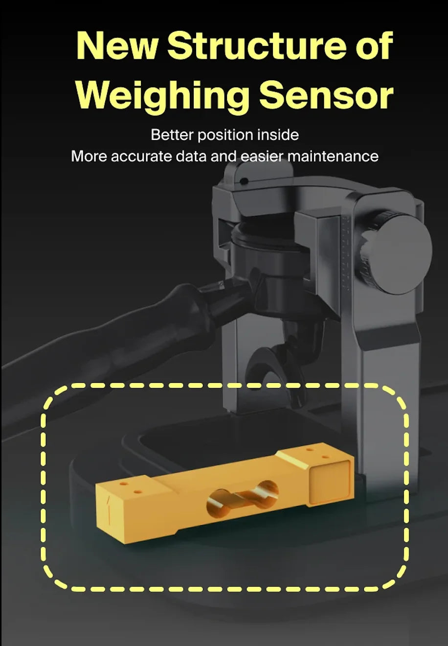 Wendougee Ares 90mm Commercial Espresso Grinder belton scale from Vellutto.eu