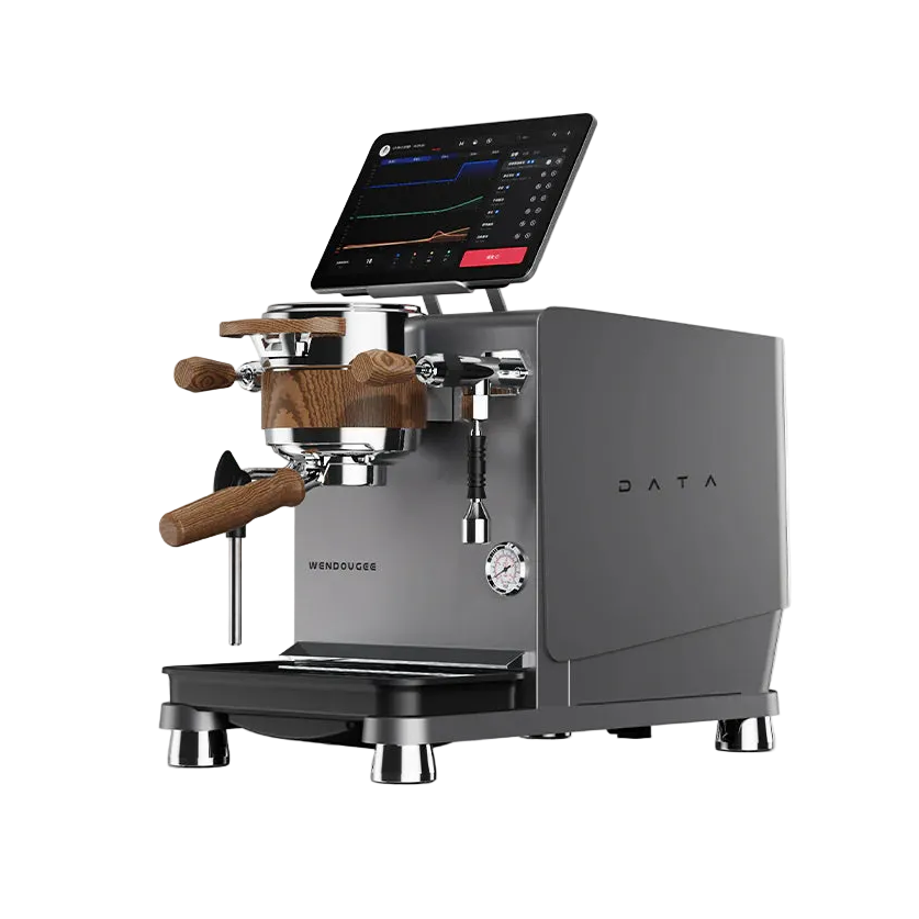 Wendougee DATA S Espresso machine Gray with tablet